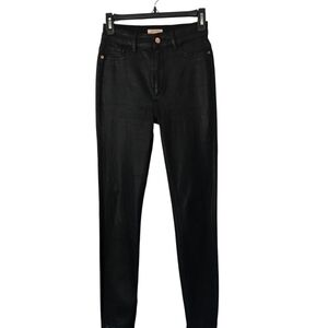 1961 ANTHROPOLOGIE MARIANNA HEWITT BLACK SKINNY JEANS S- 26